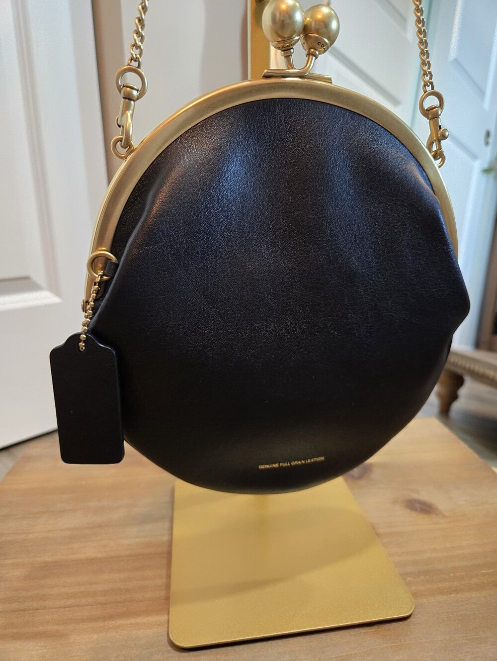 Coach Kisslock Pouch 20 – Black - Picture 4 of 9